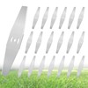 eupdd 20 Metal Grass Trimmer Blades: 15 cm Electric Grass