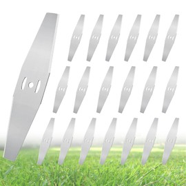 eupdd 20 Metal Grass Trimmer Blades: 15 cm Electric Grass Trimmer Replacement Blade for Lawn, Garden, Park, Grass Trimmer Replacement Blade Metal, Cutting Grass Leaf, Garden Tools