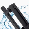 Sliding Barn Door Handle Flat Back Plate Double Sided Rectangular