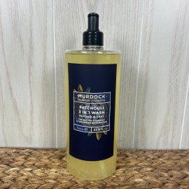 Barbers of London Jumbo Size MURDOCK Barbers Of London Patchouli 3 In 1 Wash 33.8 oz/1 Liter New