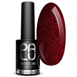 PALU – UV Nagellack LED Hybridlack – Gel Nagellack UV BUENOS AIRES – Glatte Oberfläche – Hohe Pigmentierung – hält bis zu 3 Wochen – Professionelle Qualität Nageldesign – 11 g – BU2 – Rot