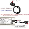VISSQH 1 pcs DC 0/1-10V Mini Controller Rotary Switch PWM