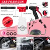 GPUSFAK 39Pcs Car Wash Cleaning Kit with Foam Gun Sprayer