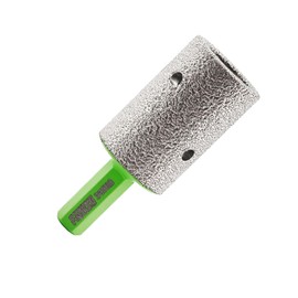 FACHLICH Diamond Finger Milling Bit- 25mm Hex Shank for Enlarging Shaping and Milling Holes in Porcelain Ceramic Tile Marble