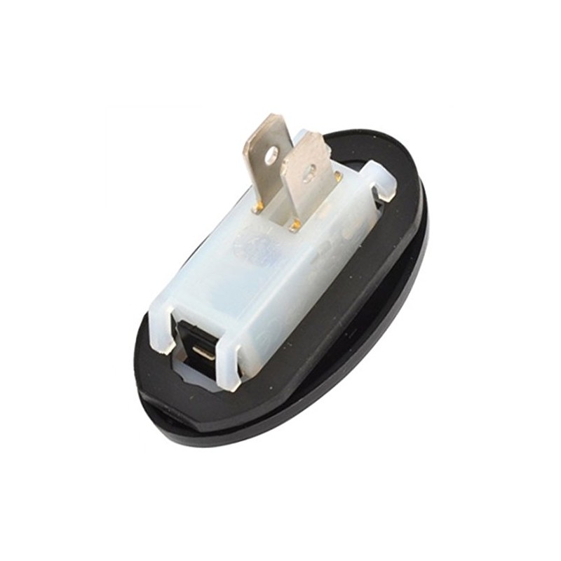 Spares2go Black Gas Hob Push Start Ignition Button Switch for