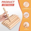 Smallterm 8 Pairs Rhythm Sticks Percussion Instrument Classical Wood Claves
