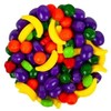 Bayside Candy Fruitz Runtz Fruit Flavored Candy Bulk (1LB)