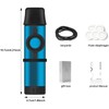 Kazoo - Professional Metal Musical Instrument with 5 Extra Membranes,