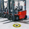 ExcelMark Forklift Floor Decal (FORKLIFT PARKING 1, 15")