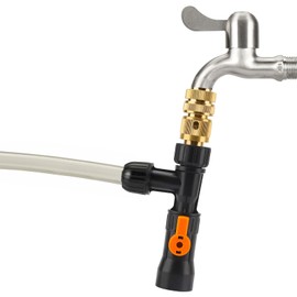 hygger HG-966 Metal Aquarium Water Changer Replacement Part Faucet Connector