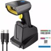 Inateck 1D/2D Bluetooth Barcode Scanner Wireless Laser USB Handheld Scan