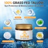 Beef Tallow Sunscreen SPF 50+ 100% Organic Grass-Fed Beef Tallow