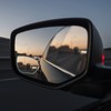 Car Rearview Mirrors Adjustable Reversing Auxiliary Mirrors polygon Green Framed