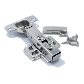 LUCKYBEE Sliding Hinges 35mm Full Coverage Sliding Hinge Copper Core Hydraulic Hinge Construction Parts Pack of 4