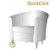 Wagner QuickClick® Furniture Gliders Chair Gliders Reversible Wool Felt +