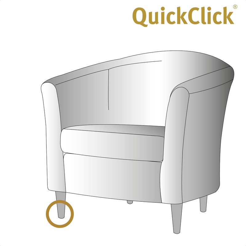 Wagner QuickClick® Furniture Gliders Chair Gliders Reversible Wool Felt +
