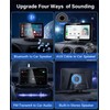 AX2V 7" HD Apple Carplay Screen for Car，2-in-1 Wireless CarPlay
