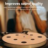 4 mm Cork Turntable Turntable Mat, Non-Slip, Antistatic, Shockproof, Durable