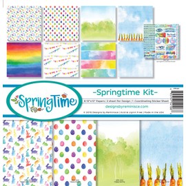Reminisce SPR-200 Springtime Scrapbook Collection Kit