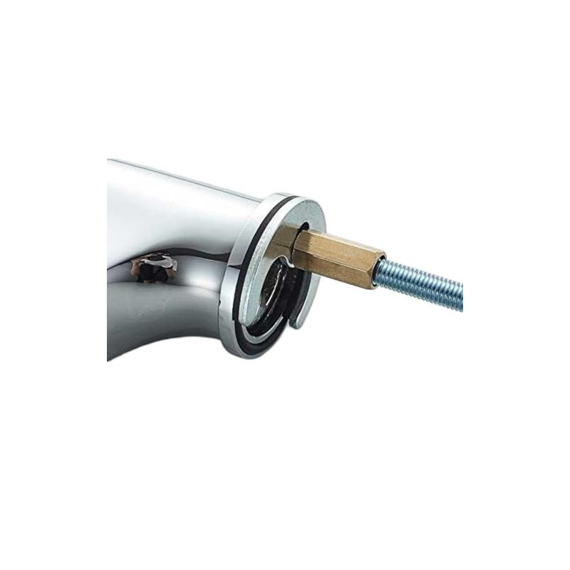 Monobloc Single Stud Fixing Kit Mounting Plate Bracket for Basin