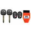 Toyota 2 Toyota Sienna Transponder Chip Key 44D Dot +