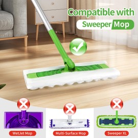 Gazeer 20 Count Pet Heavy Duty Dusters Refills Compatible with Swiffer Sweeper Mop, Dry Sweeping Cloths for Floor Mopping and Cleaning, Unscented