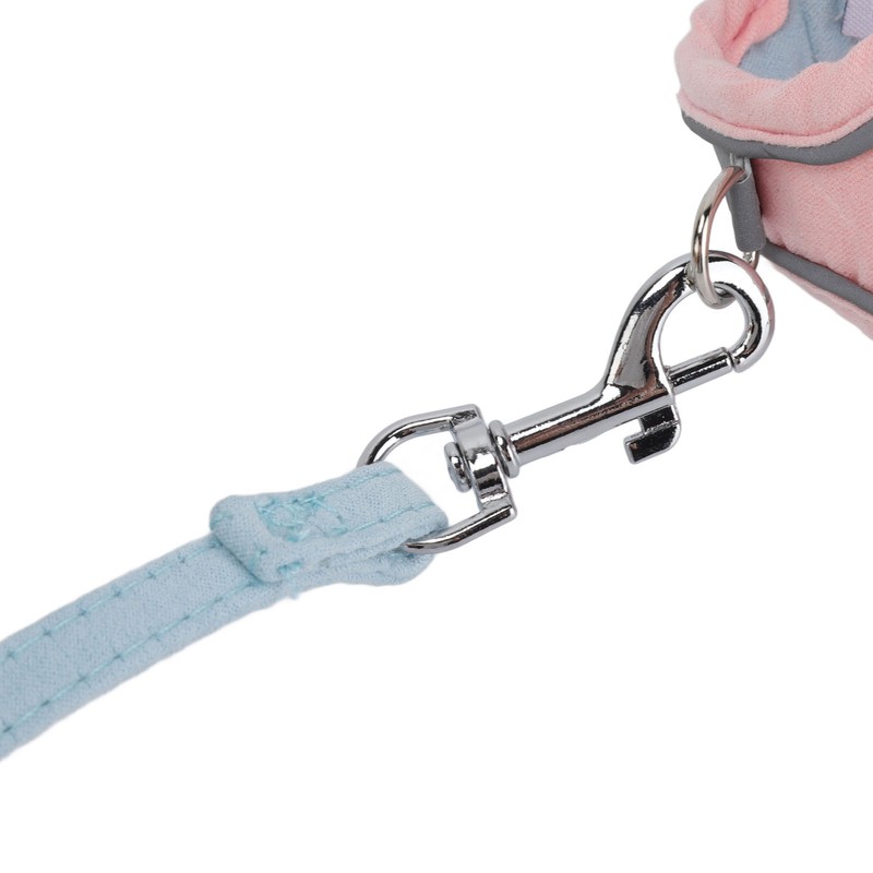 Cat Vest Harnesses and Leash Color Blocked Reflective Adjustable Escape