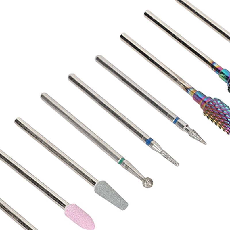 Nail Drill Bits Set Tungsten Steel Nail Art Grinding Head
