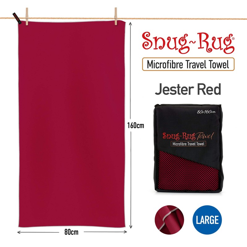 Snug Rug Microfibre Beach Towel Large 80 x 160cm –