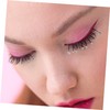 Ipetboom 10pcs False Eyelashes with Mini Rhinestones Natural Fish Tail