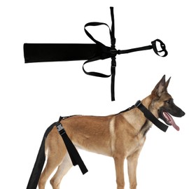 GYTFOG Dog Tail Protector, Adjustable Length, Dog Tail Bandage Cover for Comfortable Wound Injury Recovery, Breathable Dog Tail Cover for Wounds (Size M)