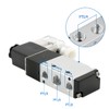 Baomain 6 Space Pneumatic Solenoid Valve 4V210-08 AC 24V Single