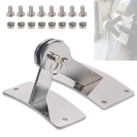 Ohoho Stainless Steel Lid Hinge for Weber Smokey Mountain Grills 18.5" 22.5" - Release Pin Included