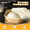 Pre-Seasoned Dutch Oven for Bread Baking, 5 QT Cast Iron