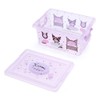 Sanrio 240427 Sanrio Storage Case, Approx. Width 9.8 x Depth