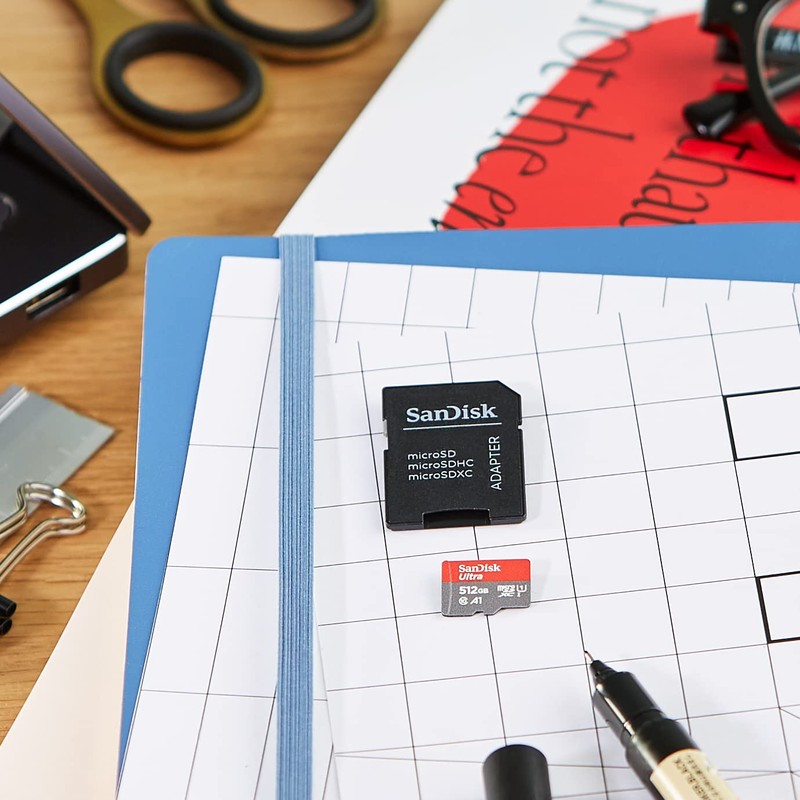 SanDisk Ultra 512GB microSDXC UHS-I Class 10 U1 A1 Memory