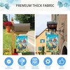 It's 5 O'clock Somewhere Garden Flag Funny Gnome Garden Flag