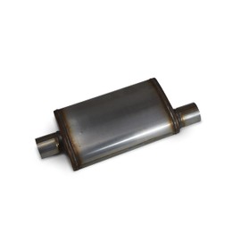 Truck Exhaust Kits 2.5" Aluminized Single Exhaust Kit with Jones Stainless Muffler and Chrome Tip Fits Cherokee XJ 4.0L 84-01