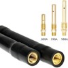 2 PCS Welding Gun Bending Pipe, Brass Welding Gun Curved