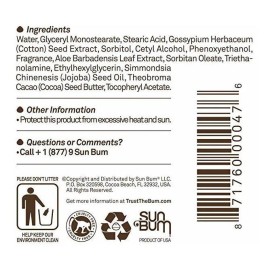 Sun Bum Enfriamiento Hidratante Para Después Del Sol Gel De