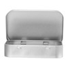 SHEUTSAN 80pcs 3.7 x 2.4 x 0.8 Inch Silver Rectangular