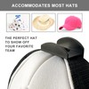 BIUFANTASI Adhesive Hat Hooks for Wall (20-Pack) No Drilling Caps