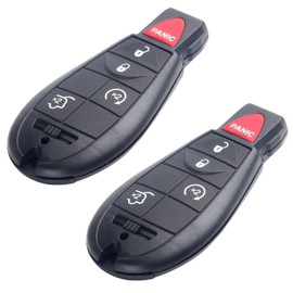 OCPTY Replacement 2Pcs Remotes Key Fob for Town & Country for Dodge Challenger Charger Durango Grand Caravan Journey Ram 1500 for Grand Cherokee for Dodge Ram 2500 for Chrysler 300 08-2015 M3N5WY783X