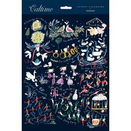 Traditional Advent Calendar 12 Days Of Christmas Xmas Advent Calendar Gift Idea 607035 Caltime by Woodmansterne