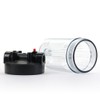 Hydronix HF45-10CLBK10PR Water Filter Housing 10" - 1" Ports, Clear