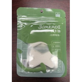 Bomkadi Mouth Breathing Correction Tape 30 Pcs -White - A0083