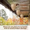 DECYOOL 4 Pack Wasp Nest Decoy Natural Paper Hornet Deterrent