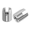 QUARKZMAN Self Tapping Thread Inserts, 15 Pieces Female Thread M5-0.8