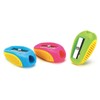 KEYROAD Ergonomic Pencil Sharpener Single / 2 Pieces / Plastic
