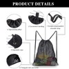 Mesh beach bag, drawstring gym bag, black mesh bag, mesh